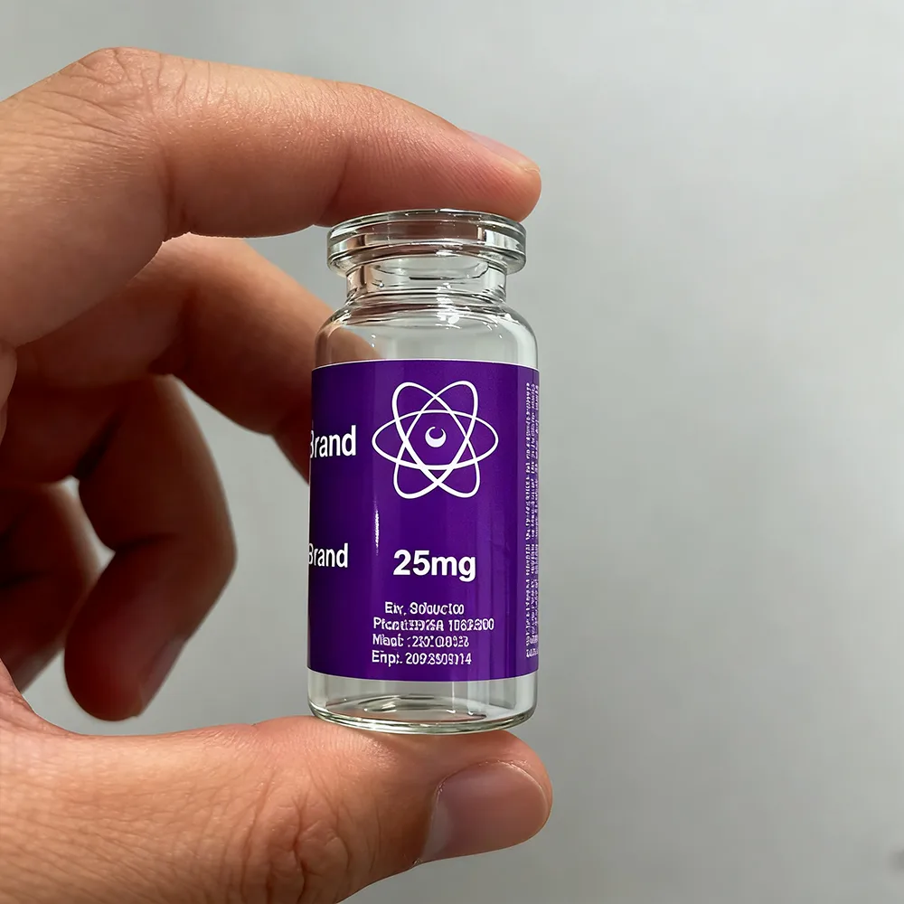 Purple Vial Label