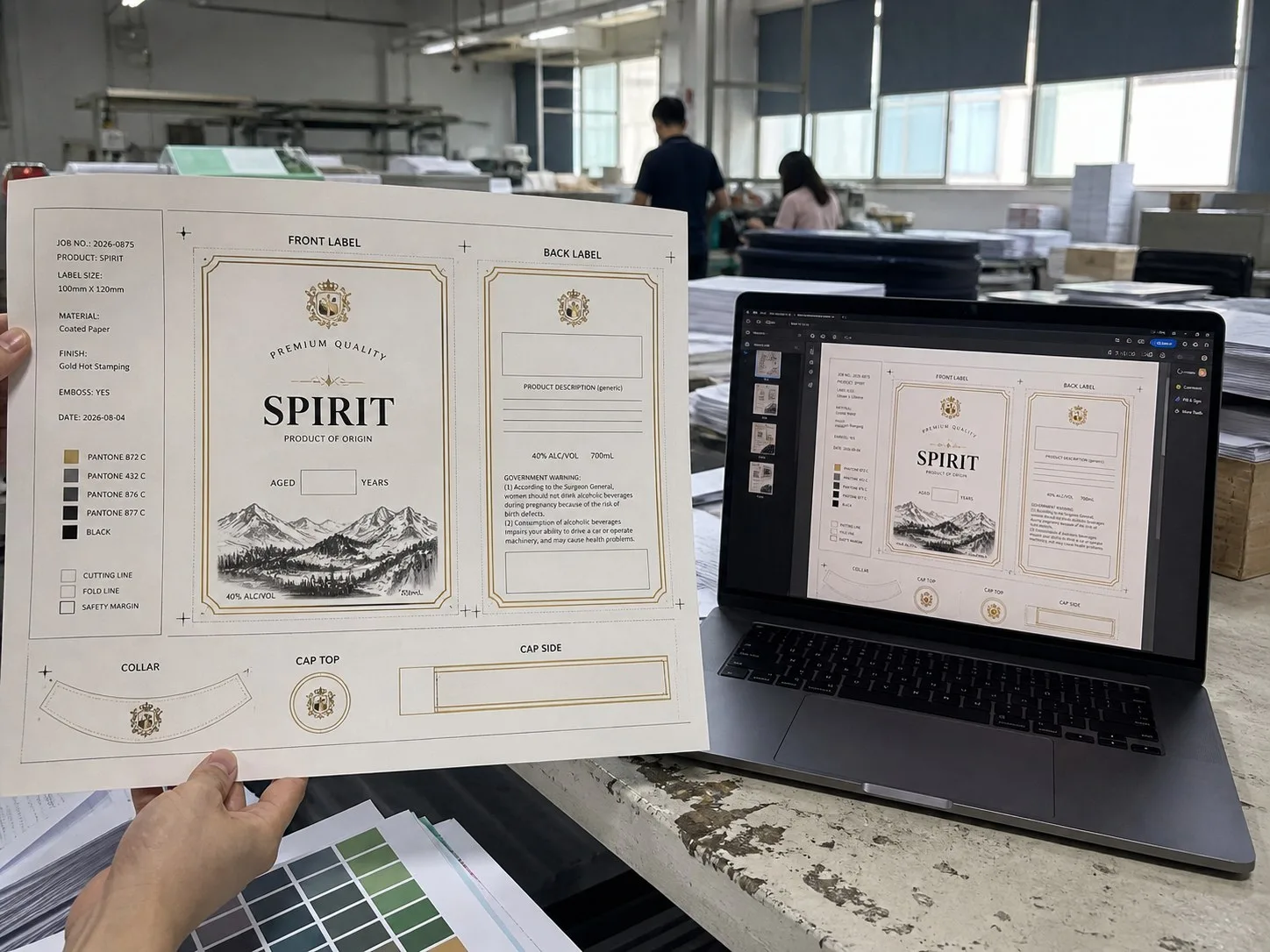 spirit artwork pdf layout check proof path