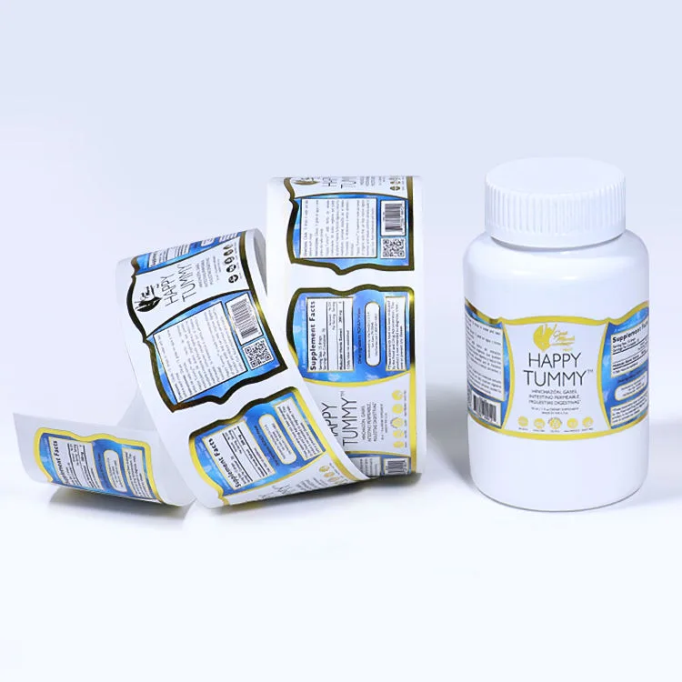 Sports Nutrition Bottle Label Sheets