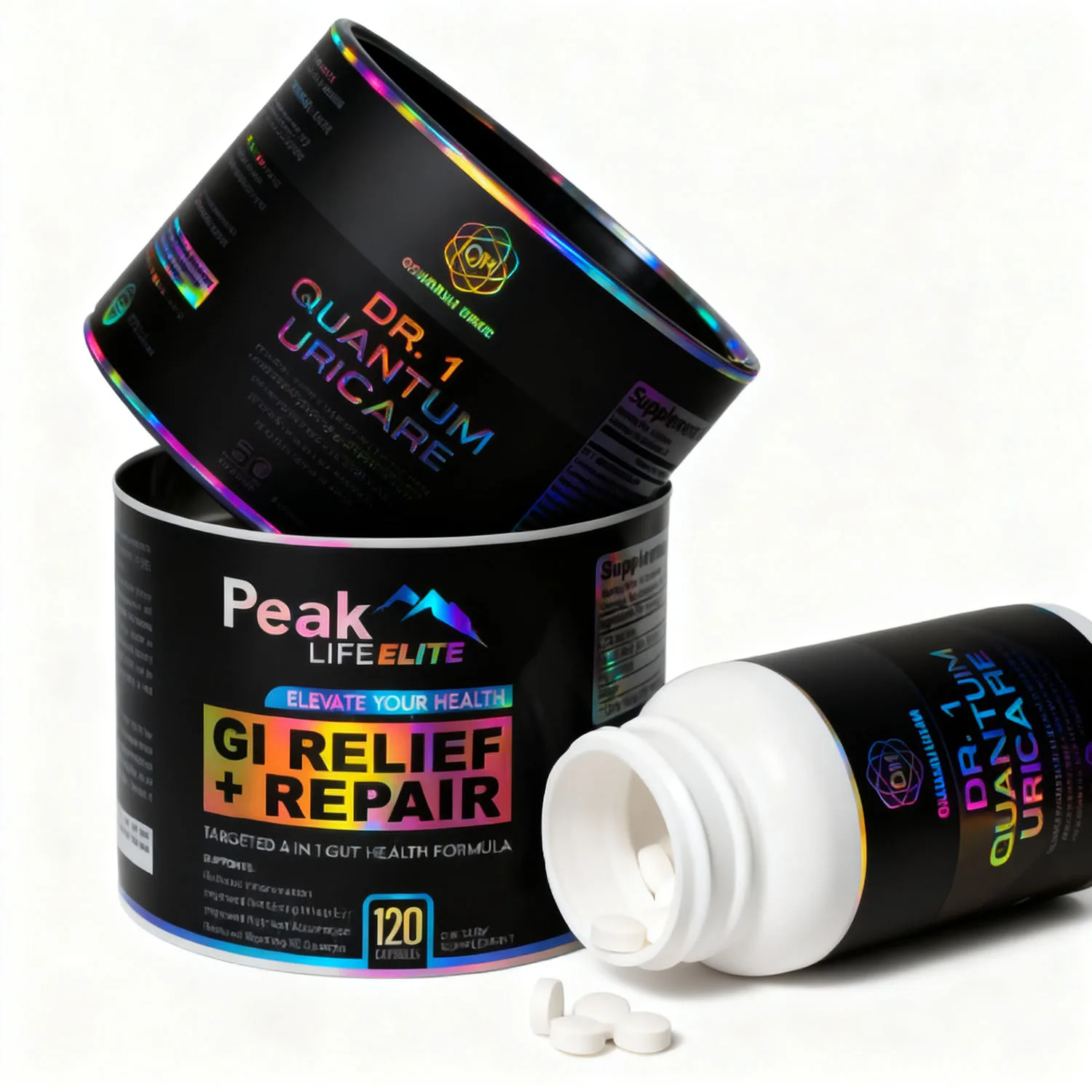 Supplement Container Labels And Capsules