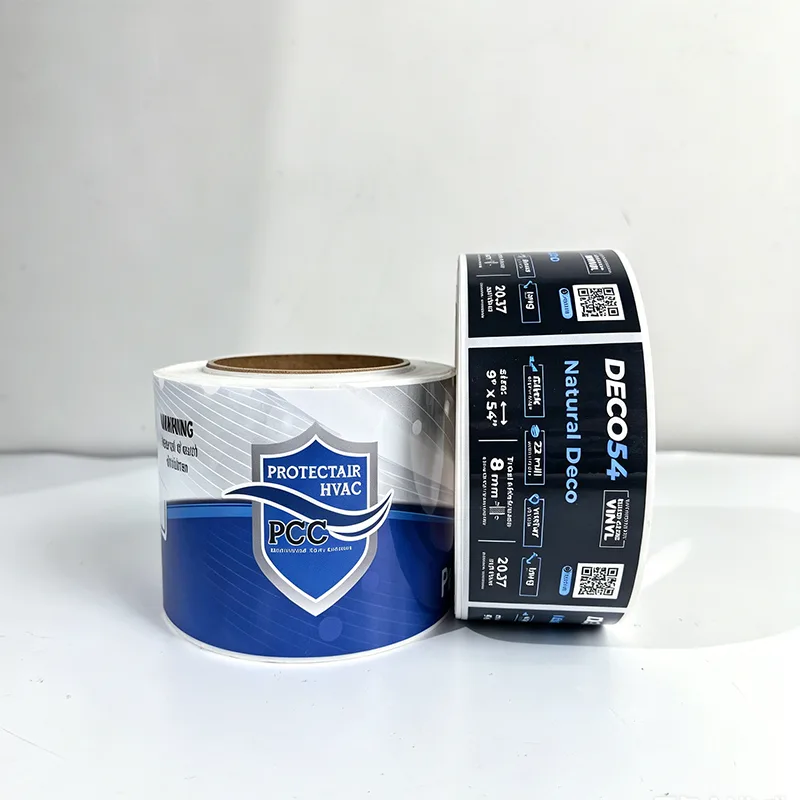 Waterproof Hvac Product Labels On Rolls