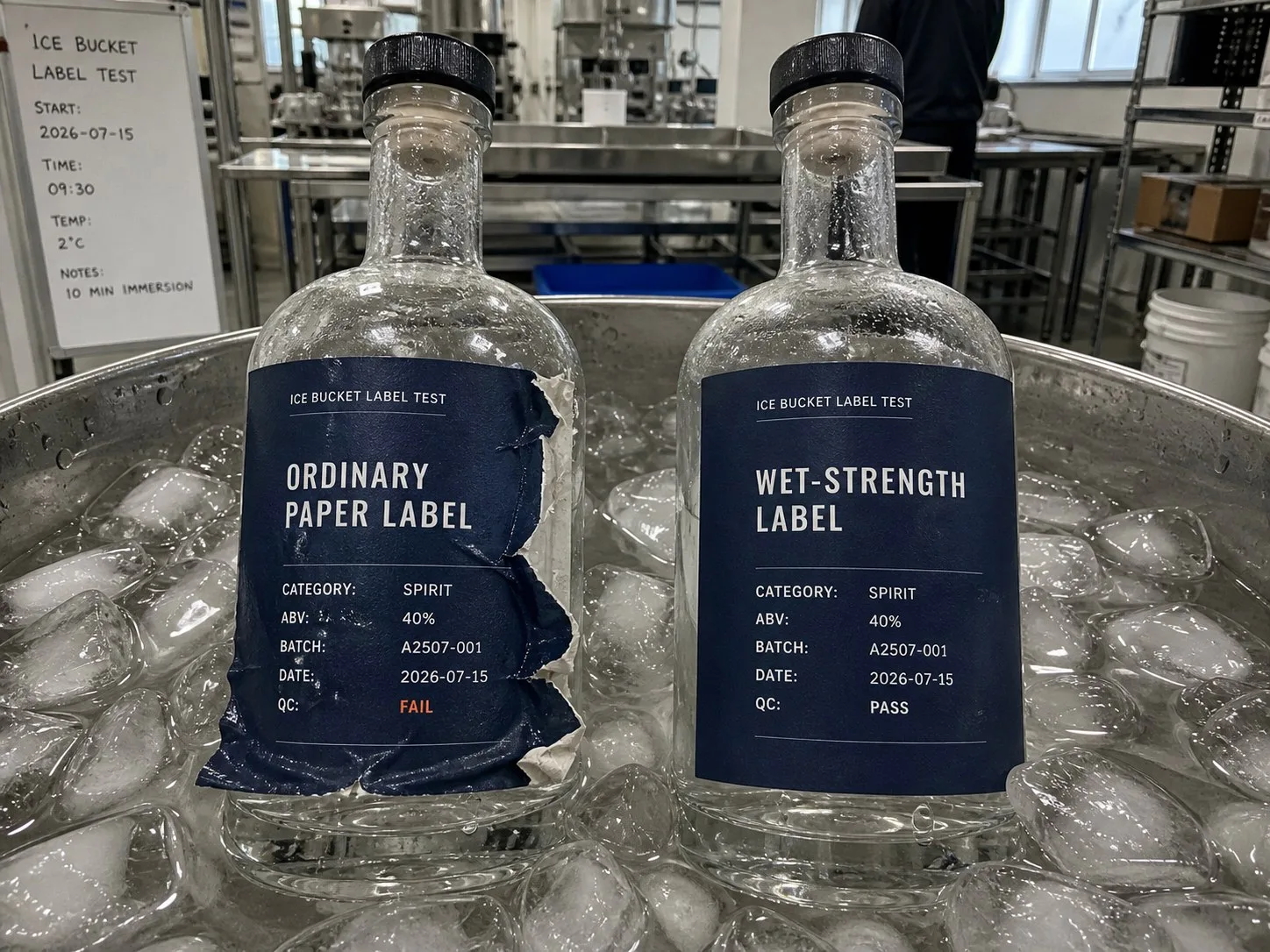 wet strength vs paper ice bucket comparison
