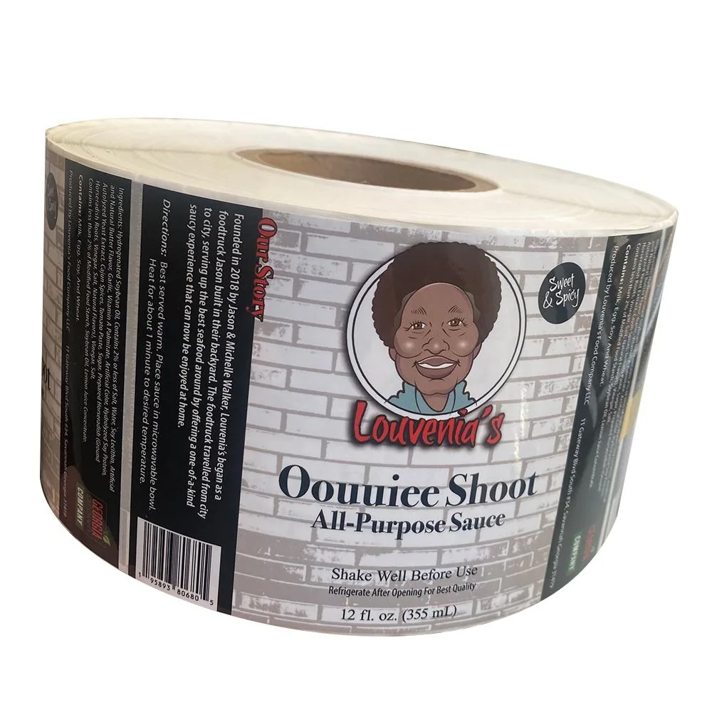 All Purpose Sauce Wrap Label