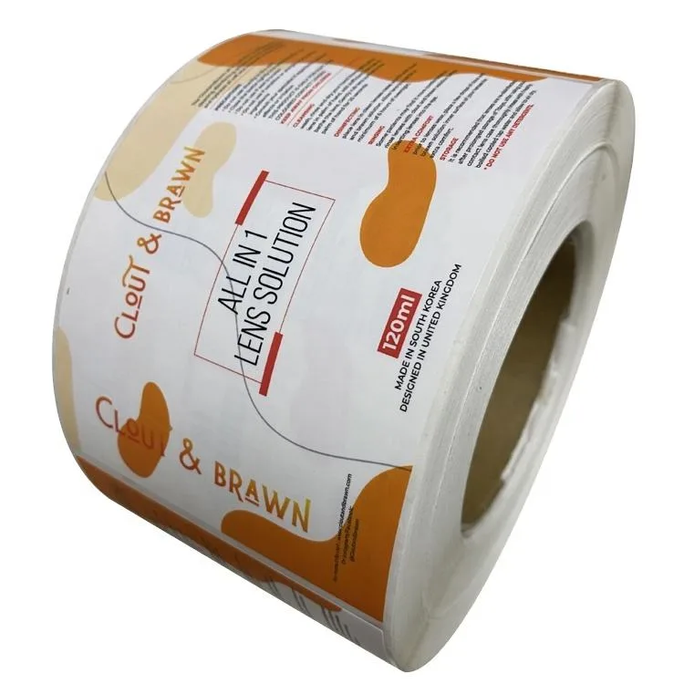 Food Package Label Roll