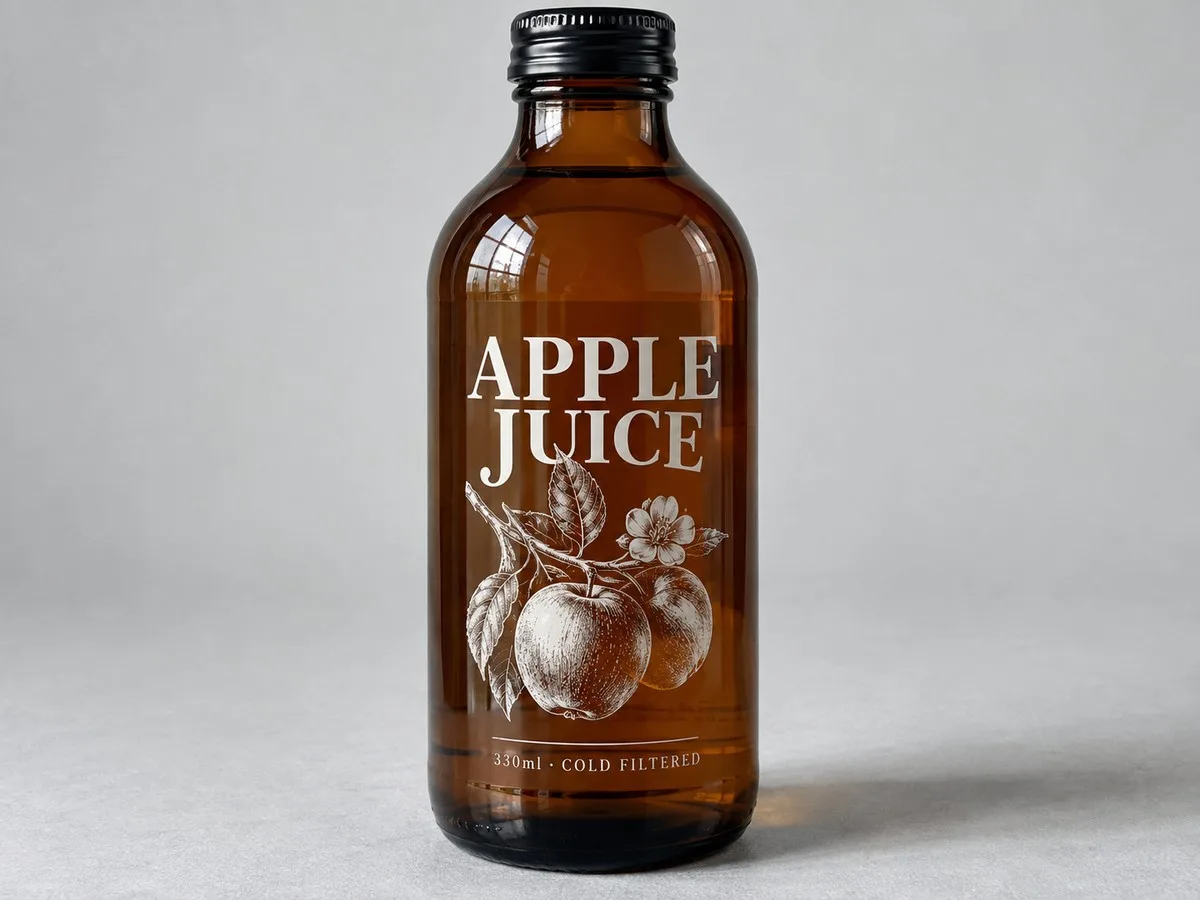 Industrial grade clear BOPP label dark glass