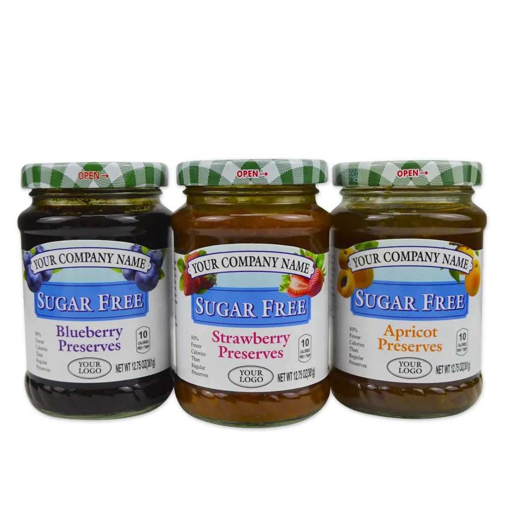 Sugar Free Preserves Jar Collection