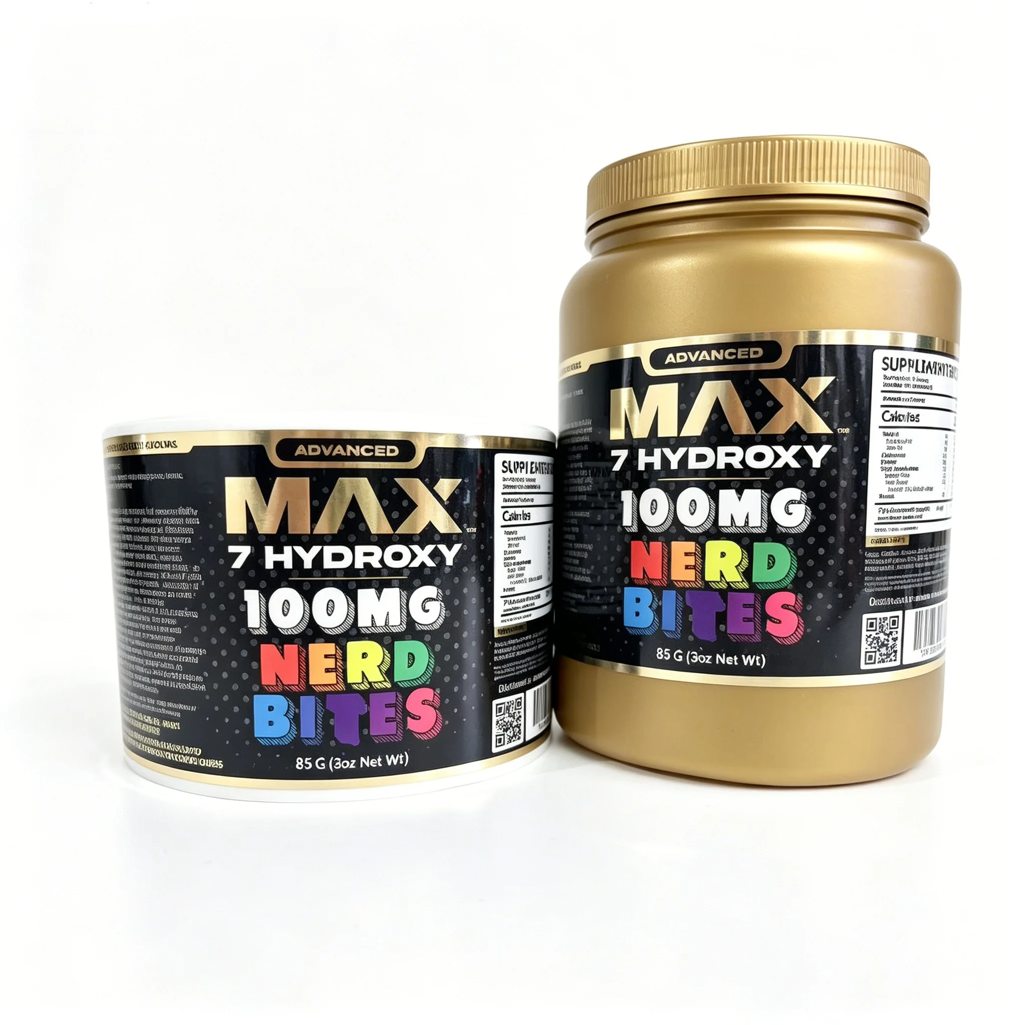Supplement Tub Label Set