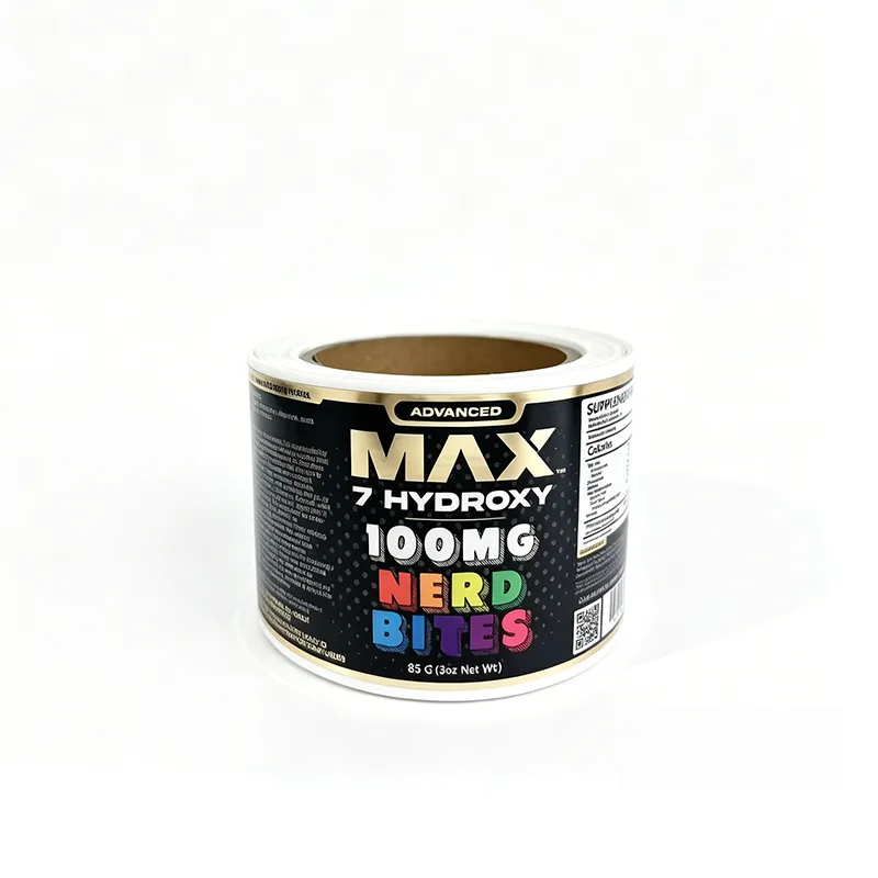 Supplement Tub Label