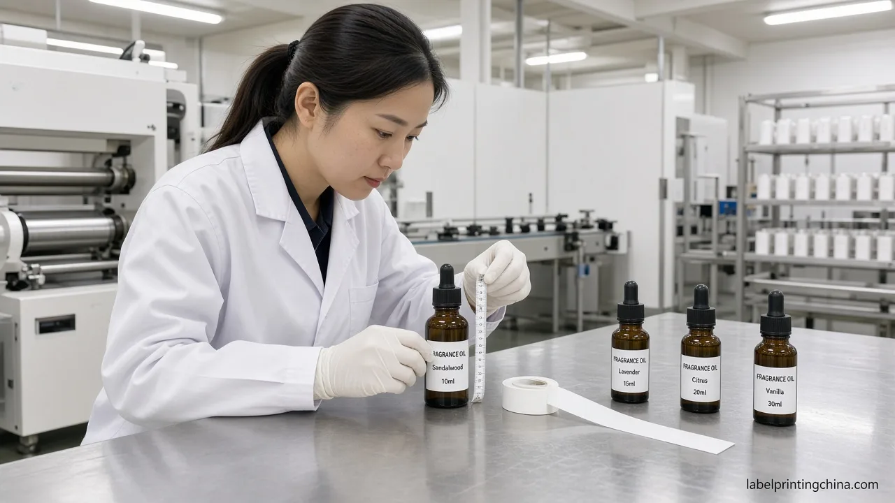 Tech Measures Amber Fragrance Oil Bottle Zone