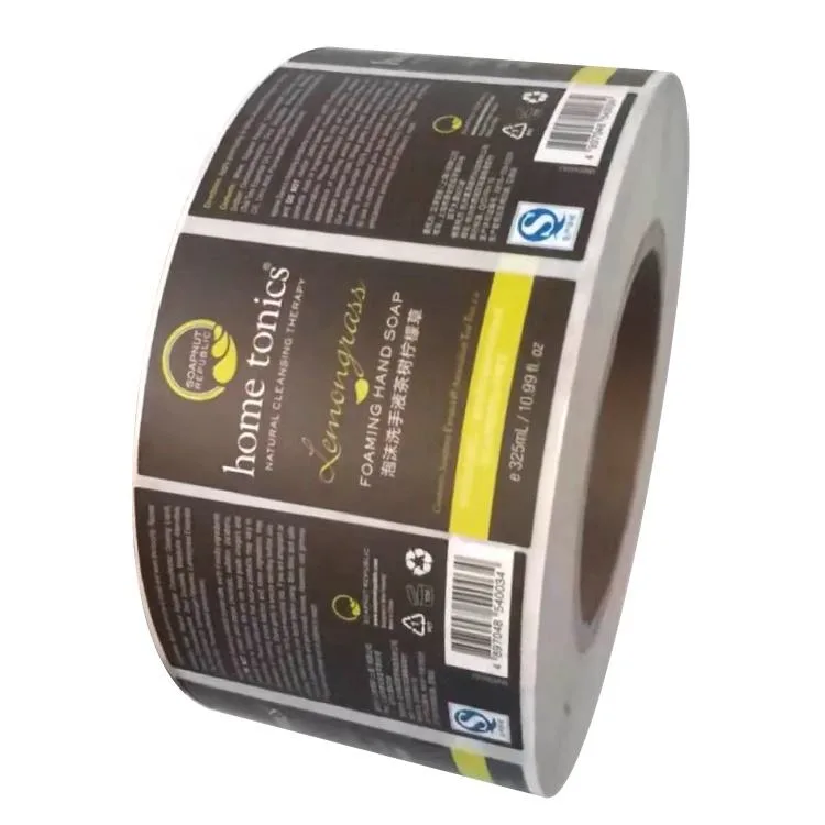 Tonic Bottle Wrap Label
