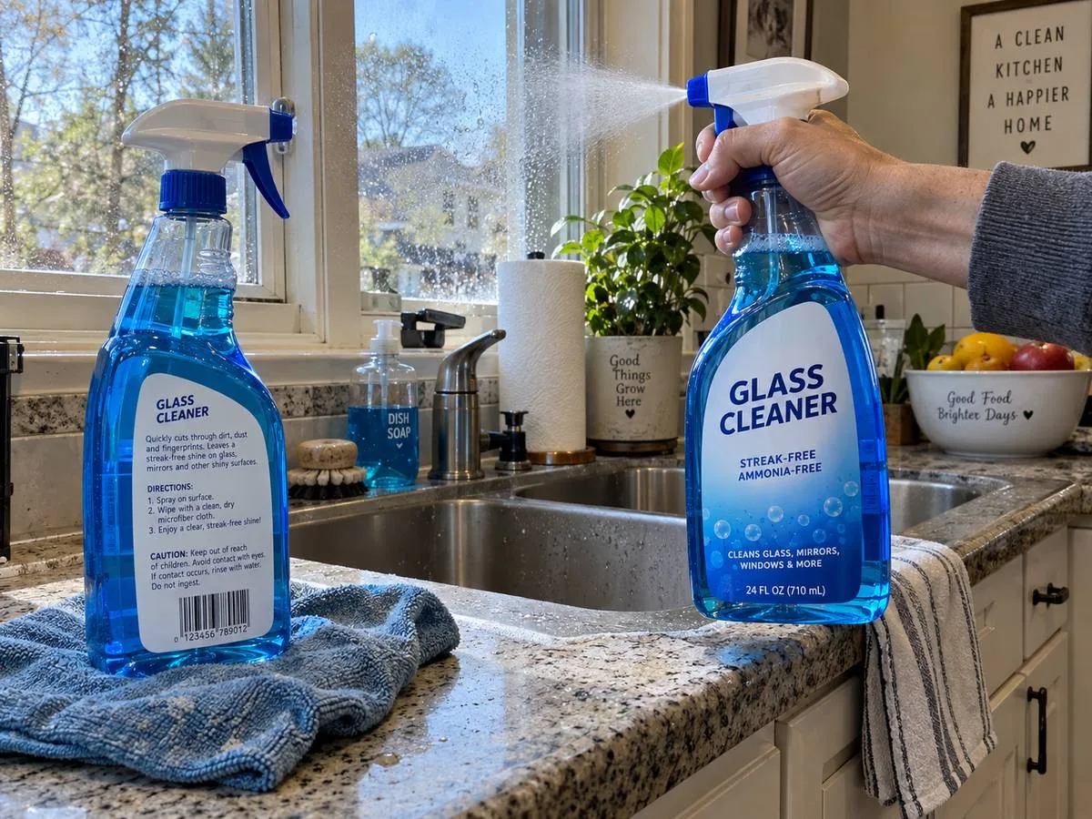 trigger spray bottle labels