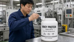 Protein Canister Scoop Rub Scene