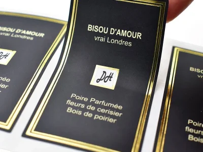 Custom Matte lamination Label Manufacturer